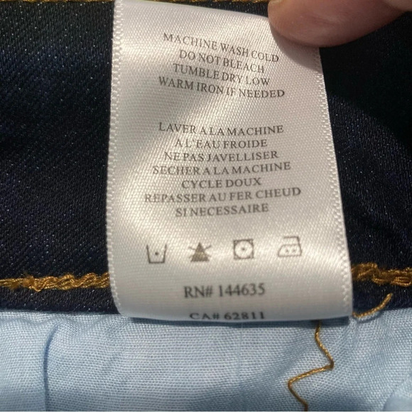 KANCAN Sz 28 or 9 Dark Wash High Rise Skinny  Jeans NWT - Picture 9 of 10